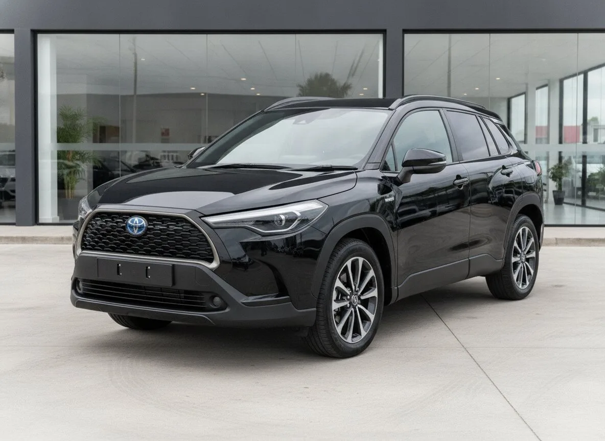 Exterior photo: Toyota Corolla Cross Hybrid Z