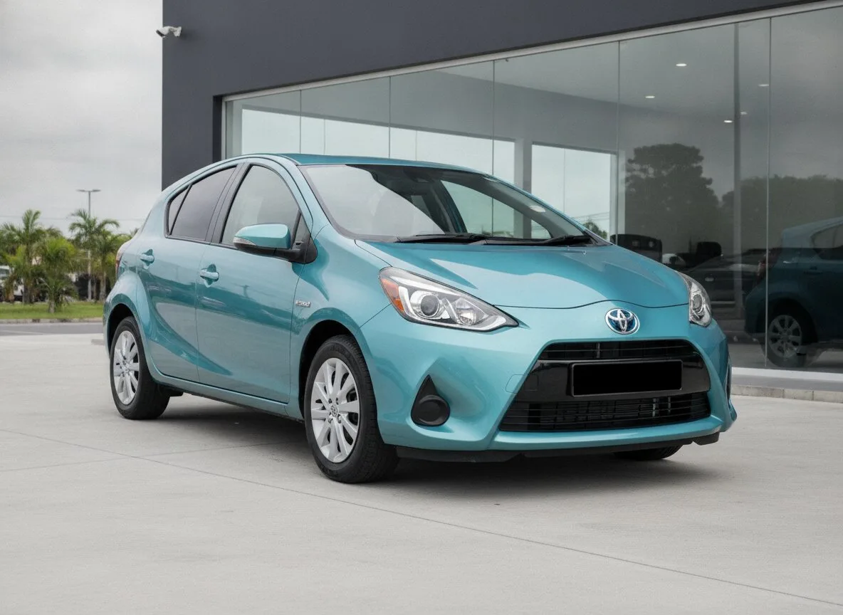 Exterior photo: Toyota Aqua S